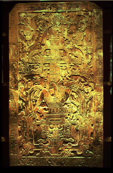 Pakal does not plunge into an Earthbeast - He' s flying away from the Earth